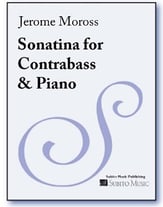 Sonatina for Contrabass and Piano cover